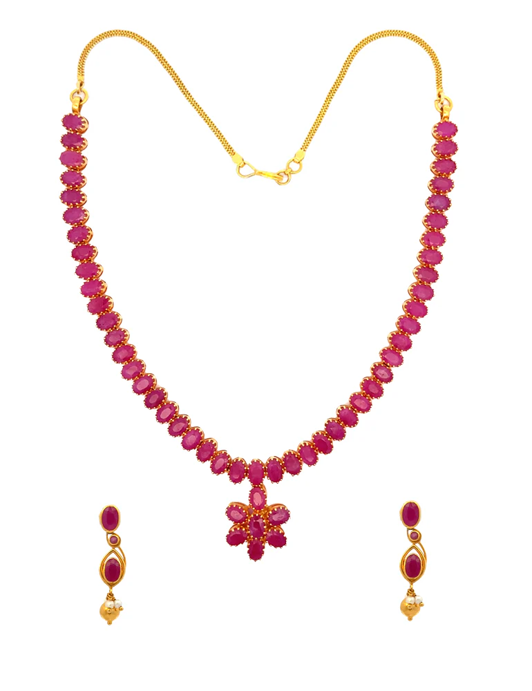 Gold Necklace Sets
